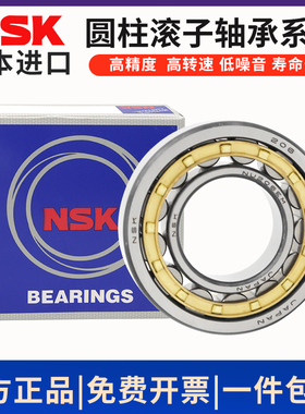 日本进口NSK圆柱滚子轴承N202/203/204/205/206/207/208/209EM