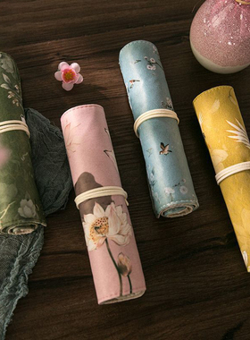 宫廷风簪袋 古风系列4款 创意复古大容量木簪收纳包发簪袋适用