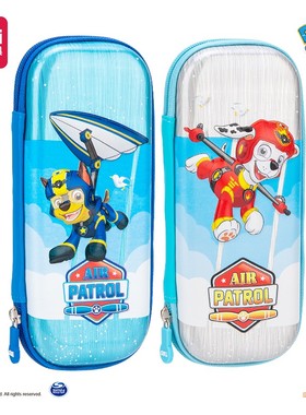 得力67112汪汪队小学生卡通笔袋大容量铅笔袋可放20厘米直尺