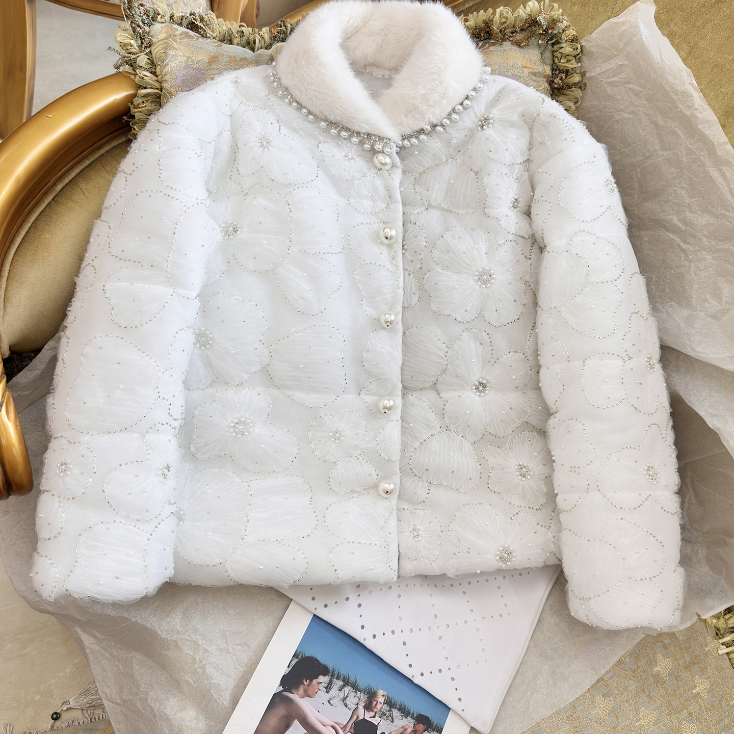 2025新款圣诞百搭气质流行棉服