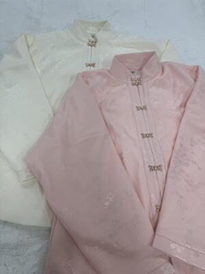 画堂春【寒梅】原创三层复合绒明制立领对襟弓袋袖比甲保暖汉服