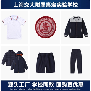 上海交大附属嘉定实验学校中小学校服男女春秋运动装T恤上衣裤子