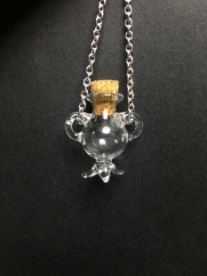 魔法瓶创意项链吊坠吹制艺术品摆件纯手工生日礼物