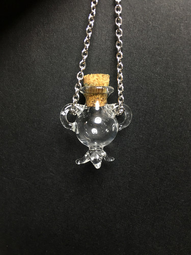 魔法瓶玻璃项链吊坠生日礼物