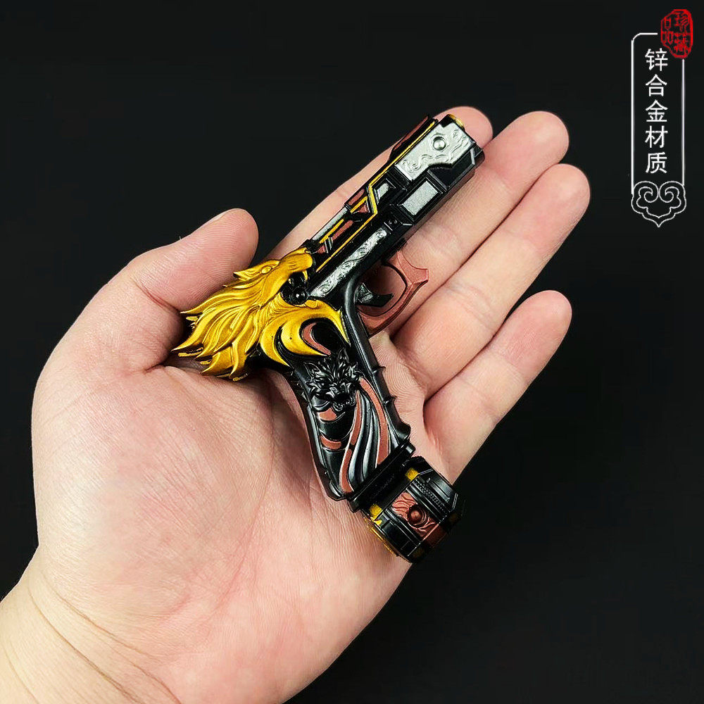 吃鸡周边地铁传世武器模型同款苏尔南怒豪迷你小号合金属男孩玩具