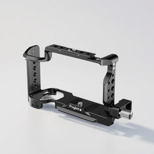 适用于索尼zve1相机兔笼拓展框 铝合金黑色摄影保护zve1