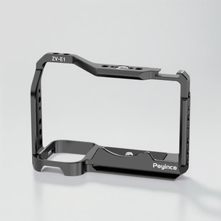 备 e1微单相机铝合金拓展框摄影装 适用索尼zve1相机兔笼保护套