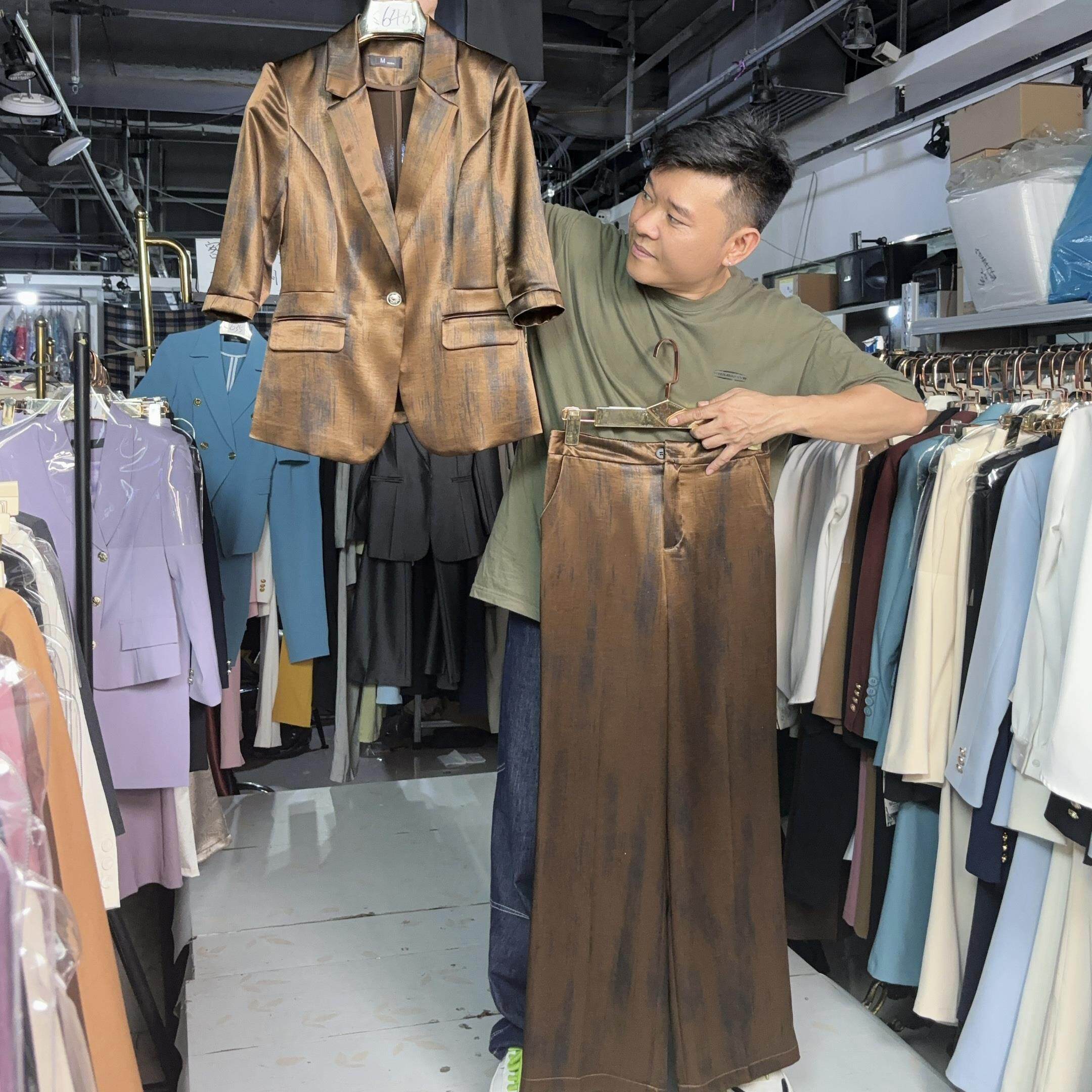 646 高端西服2025春夏款时尚套装