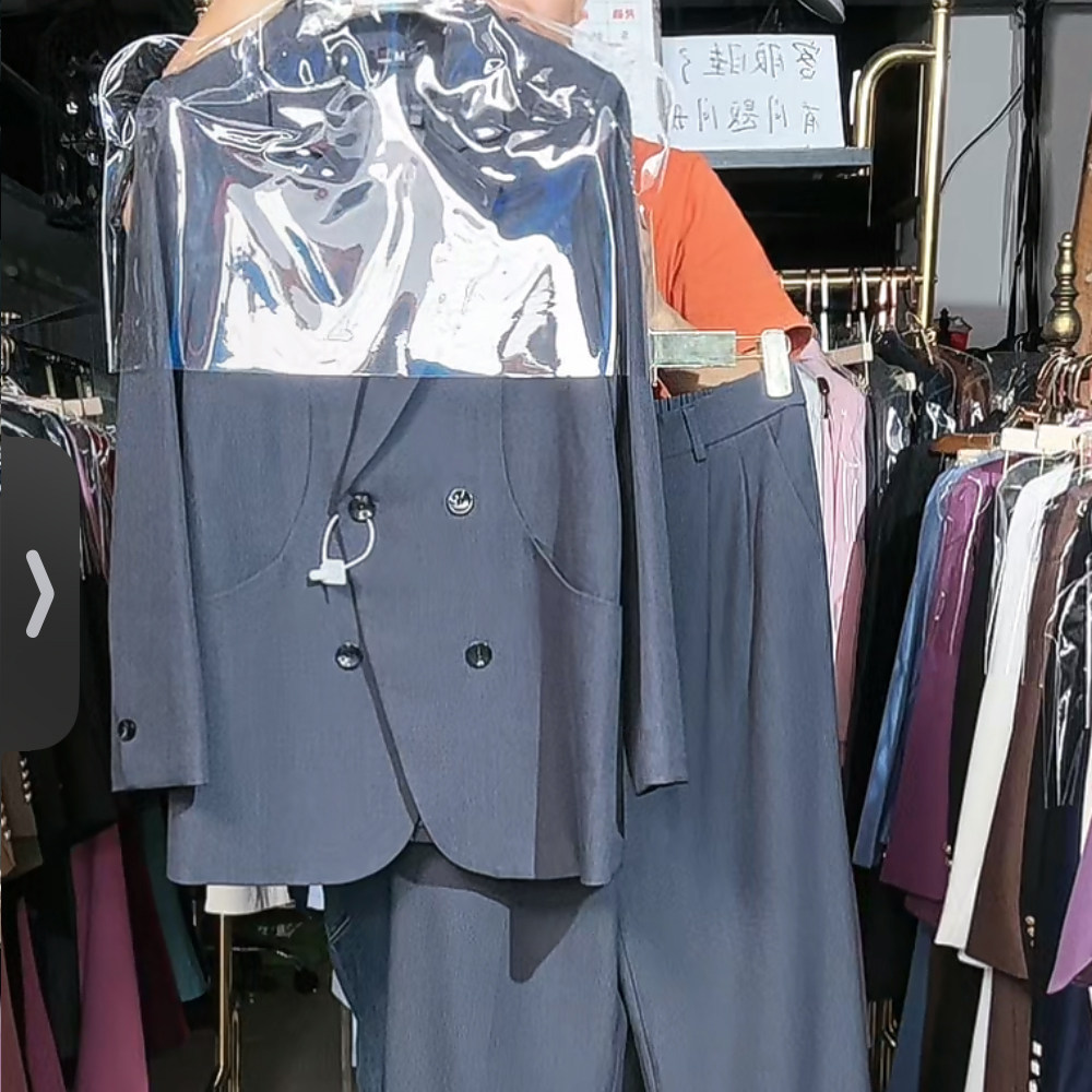 150 高端西服2025春秋款时尚套装