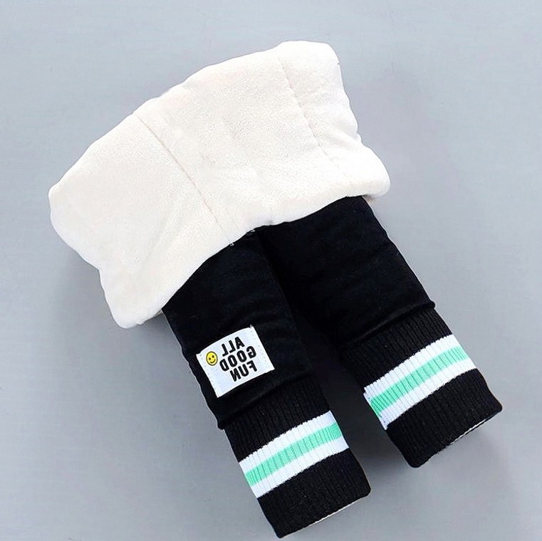 冬季时尚打底裤加绒高腰高弹力三层加棉加厚裤子外穿超厚宝宝女宝