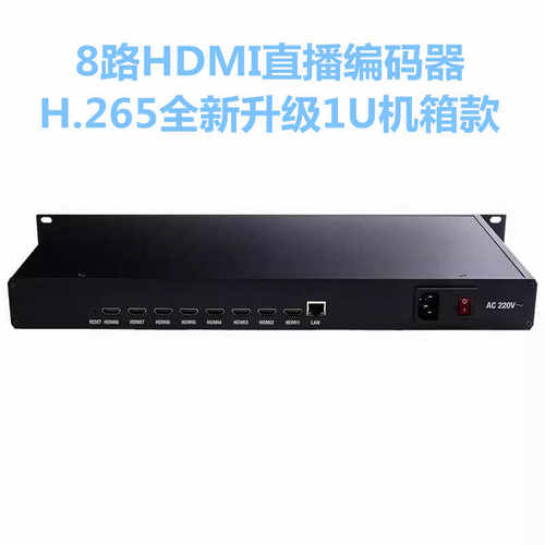 2盘位HDMI监控网络4K数字解码器
