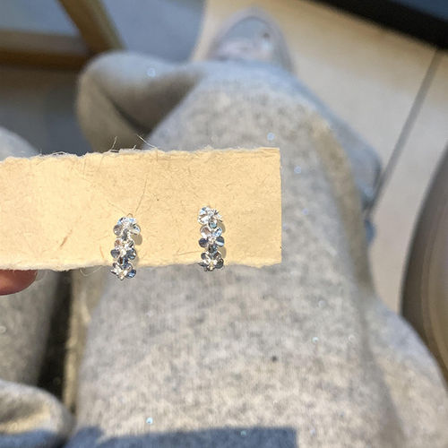 简约精致小清新花朵耳扣