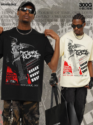 MY CHEMICAL ROMANCE我的化学浪漫queen摇滚乐队纯棉短袖T恤男女