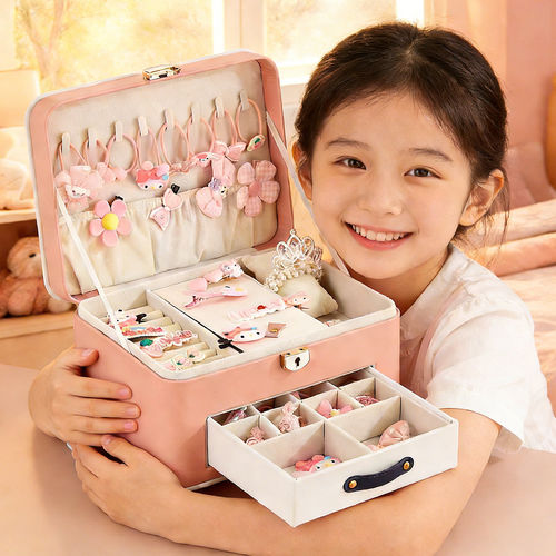 小马独角兽多层大首饰盒女孩饰品