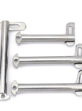 M8M10M12M14-M20 304不锈钢肘节栓舌销 船用b型带舌插销GB3473-83