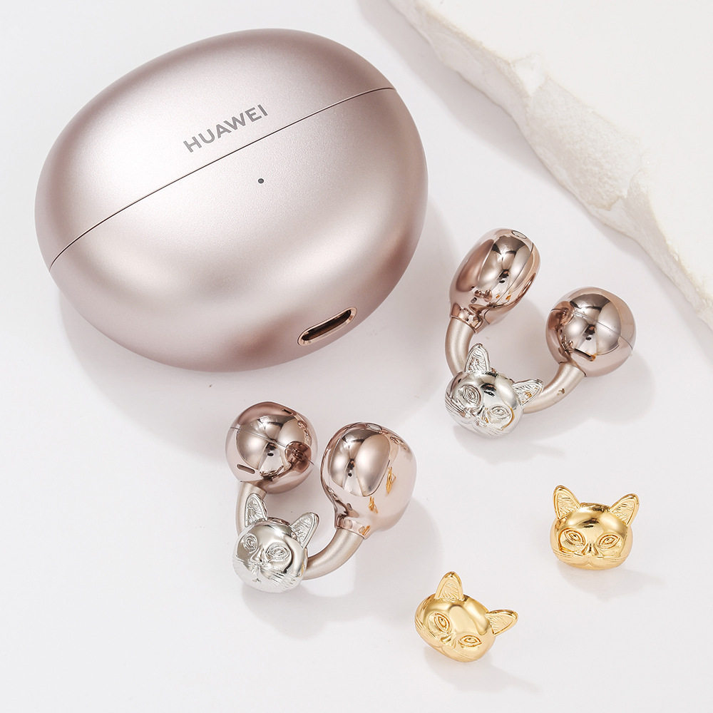 免拆可入盒可爱小猫夹扣适用freeclip耳夹式耳机时尚钻扣卡扣配饰,饰品/流行首饰/时尚饰品新,耳夹,淘宝优惠券,粉丝福利购,淘宝优惠卷