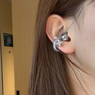 适用华为FreeClip2代耳机扣星芒耳机夹扣精致甜酷风耳机钻扣配饰