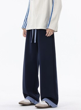 男女腿裤子1404-3-99736-P36 长裤休闲裤运动裤子直筒裤子潮