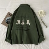 1404-2-s608-P70早秋纯棉牛仔夹克时尚夹克精致做工精细，男装夹克，星座1404-3