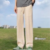 男女1404-1-K309-p30腿裤子棉麻长裤中裤运动裤子休闲裤潮，女装休闲裤，星座1404-3