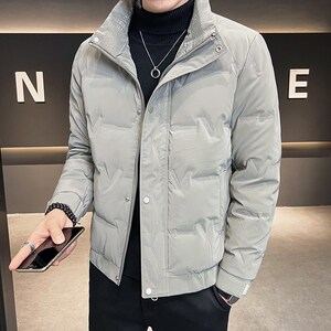 1404-2-gs6612—P119高品质印花棉衣潮流时尚 简约休闲百搭 1帅气图片