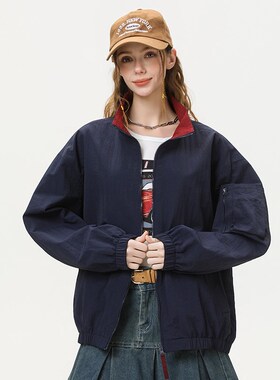 复古日系外套夹克情侣 百搭潮男 青少年1404-1-998860-p65