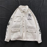 1404-2-s608-P70早秋纯棉牛仔夹克时尚夹克精致高品质做工精细，男装夹克，星座1404-3