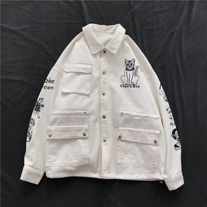 1404-2-s608-P70早秋纯棉牛仔夹克时尚夹克精致 高品质做工精细，男装夹克，星座1404-3