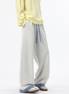 男女腿裤子1404-3-99736-P36长裤休闲裤运动裤子直筒 裤子潮