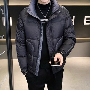 1404-2-GS701—P139 高品质印花50绒棉衣潮流时尚简约休闲百搭1帅图片