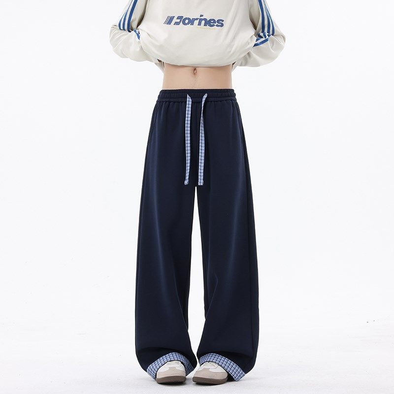 男女腿裤子1404-3-99736-P36长裤休闲裤运动裤子直筒裤子潮，女装休闲裤，星座1404-3