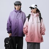 1404-1-93362-p85新款潮时尚冲锋衣休闲扎染夹克外套，男装夹克，星座1404-3