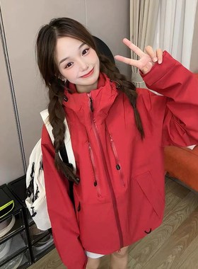 休闲男女装新品精品 港风c冲锋衣 多巴胺穿1406-7880-p45