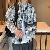 1404-2-c35-P55新款时尚青少年潮流港风衬衫，男装衬衫，星座1404-3