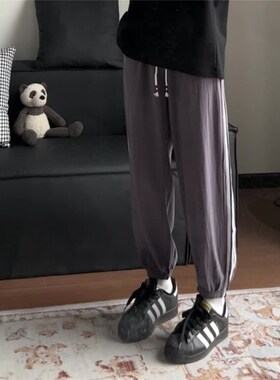 男女1404-1-DK26-p35腿裤子棉麻九分裤子中裤运动裤休闲裤潮