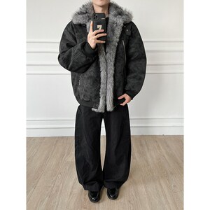 1404-2-B310—P120高品质印花棉衣潮流时尚 简约休闲百搭1帅气5图片