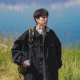 1404—1—9175—单P75男女新款休闲潮牛仔夹克外套，男装夹克，星座1404-3