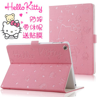 原创HelloKitty2019ipad10.2保护套2018iPad凯蒂猫pro10.5平板mini5电脑air3全包防摔ipad7卡通air4可爱pro11
