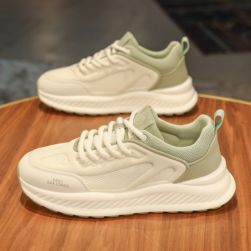 冬天鞋子男2025新款男鞋冬季透气轻便网面防臭休闲运动鞋男士板鞋