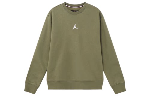 Jordan ESSENTIALS Logo印花圆领加绒休闲卫衣 男款 FV8451-222