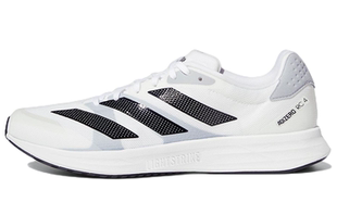 adidas Adizero Rc 4 舒适耐磨跑步鞋 白黑 GX8152