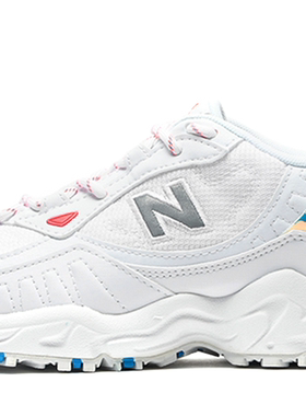 New Balance 703系列 耐磨低帮老爹鞋 女款 白色 WL703BC