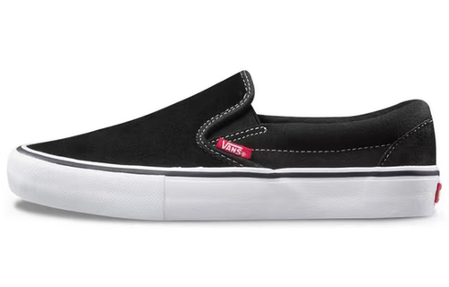 Vans slip-on Pro 舒适百搭低帮 板鞋 男女同款 黑白 VN00097M9X1
