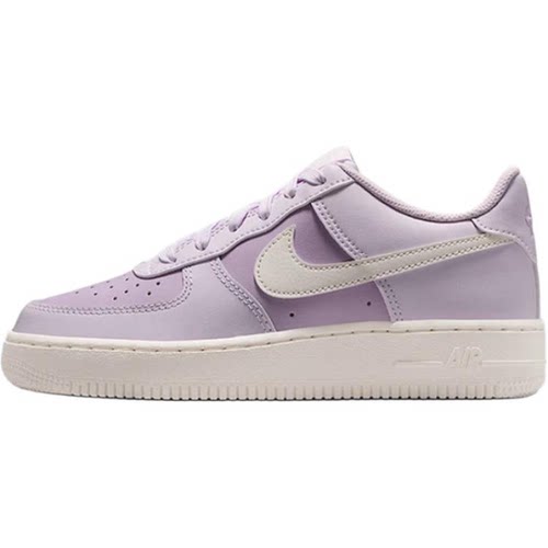 NikeAir Force 1 舒适百搭GS校园风 低帮 板鞋 紫色CT3839-500