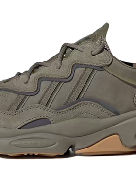 adidas originals Ozweego Trace Cargo 橄榄绿 EE6461