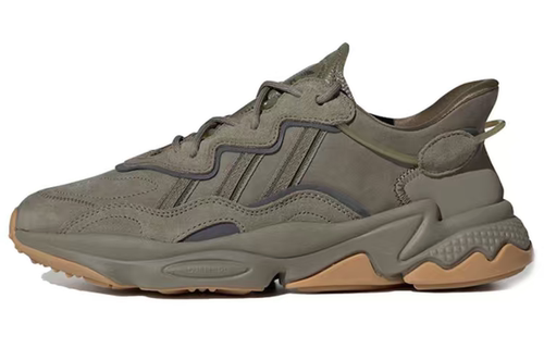 adidas originals Ozweego Trace Cargo 橄榄绿 EE6461
