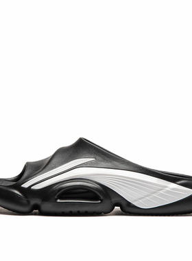 李宁百搭外穿舒适潮流一字ABTU001拖鞋男款  关灯仓2