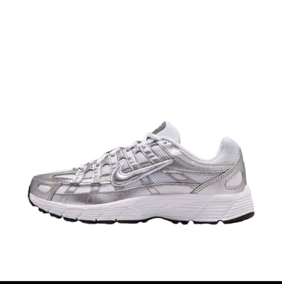 耐克Nike P-6000百搭舒适防滑低帮跑步鞋女款白黑蓝5064-101传奇