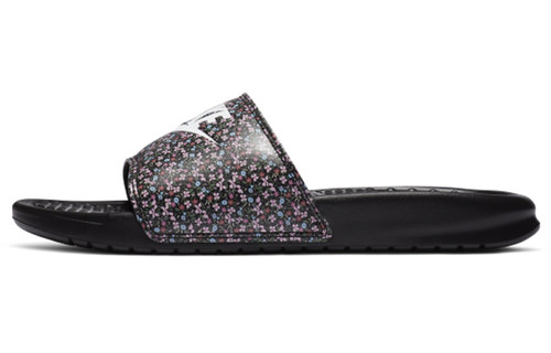 Nike Benassi JDI Print 黑 花色 拖鞋 女款 618919-040