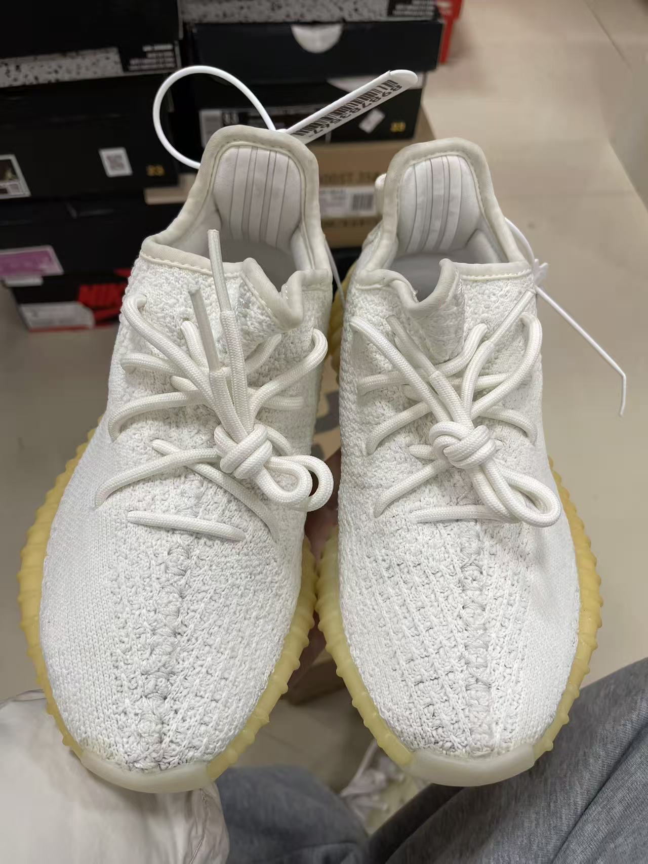 adidas Yeezy Boost 350  运动休闲鞋 CP9366  key仓库实拍
